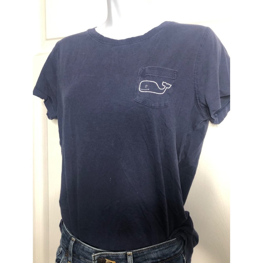 Vineyard Vines small navy blue short sleeved shirt